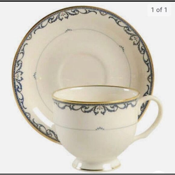 LENOX LIBERTY China Cup & Saucer - Picture 3 of 6
